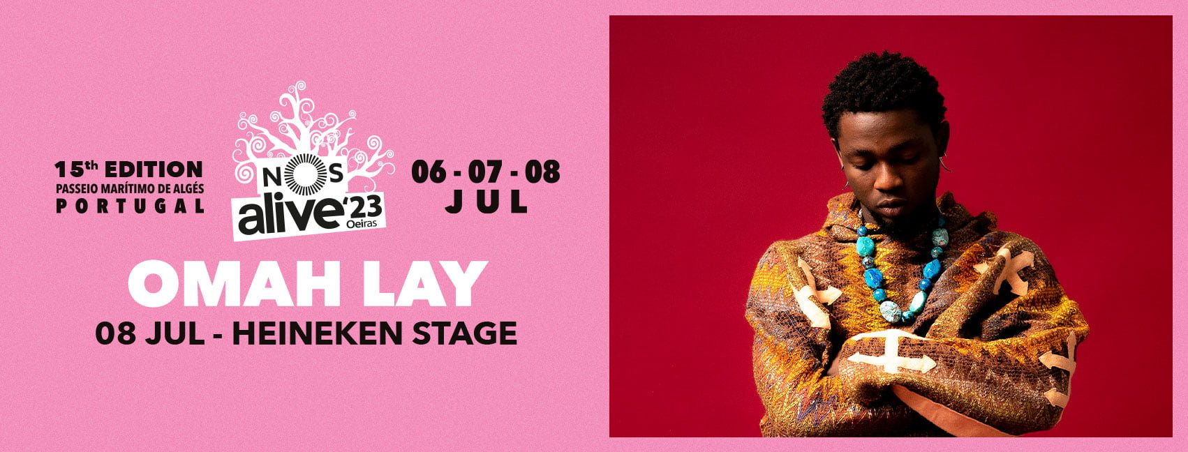 omah lay nos alive 2023 heineken stage