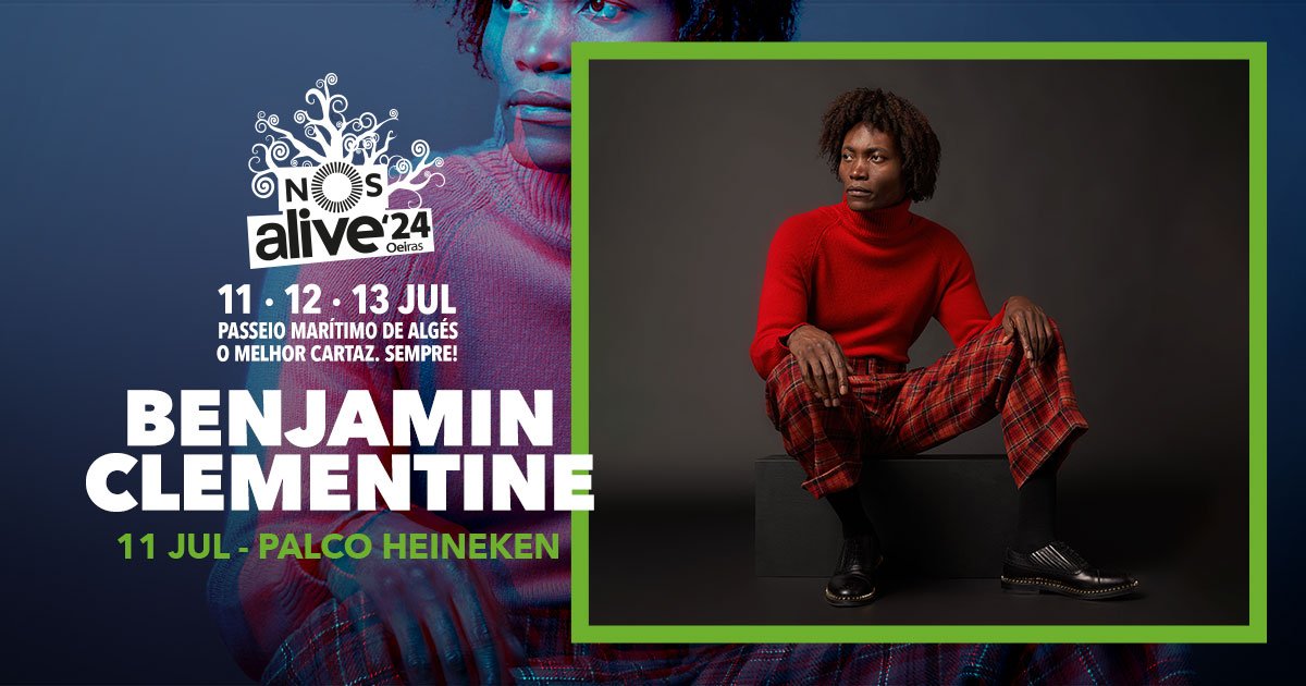 benjamin clementine nos alive 2024 lisbon portugal