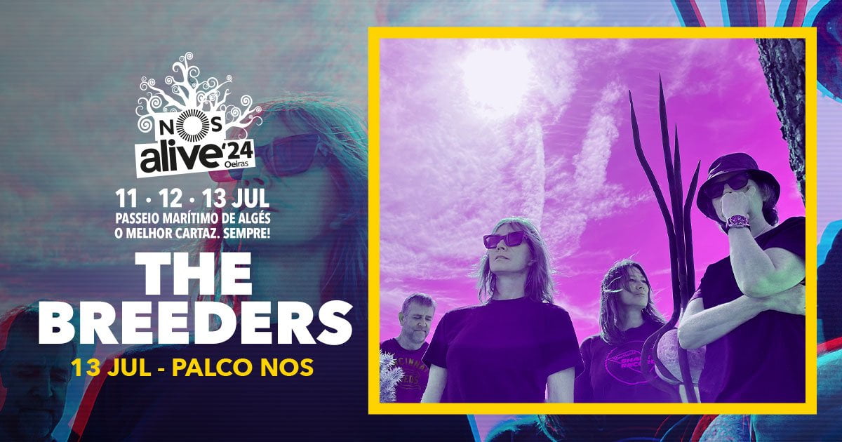 the breeders nos alive 2024 lisbon portugal