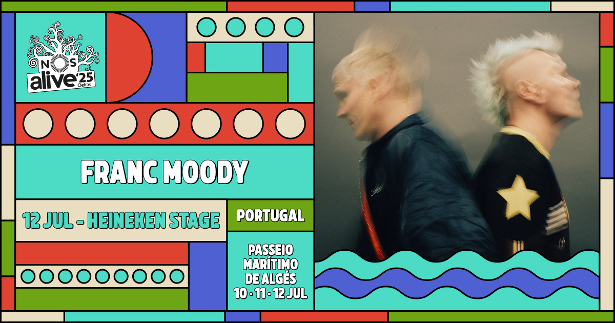 franc moody nos alive 2025 festival lisbon portugal july 12th