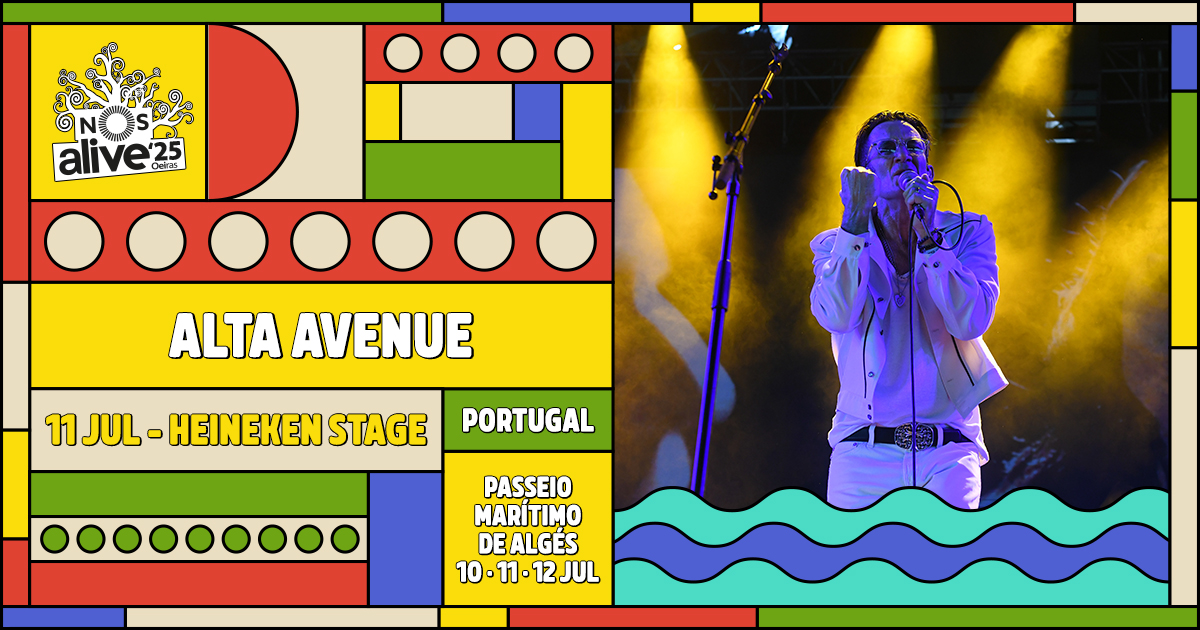 nos alive 2025 festival lisbon portugal July 12 HEINEKEN STAGE